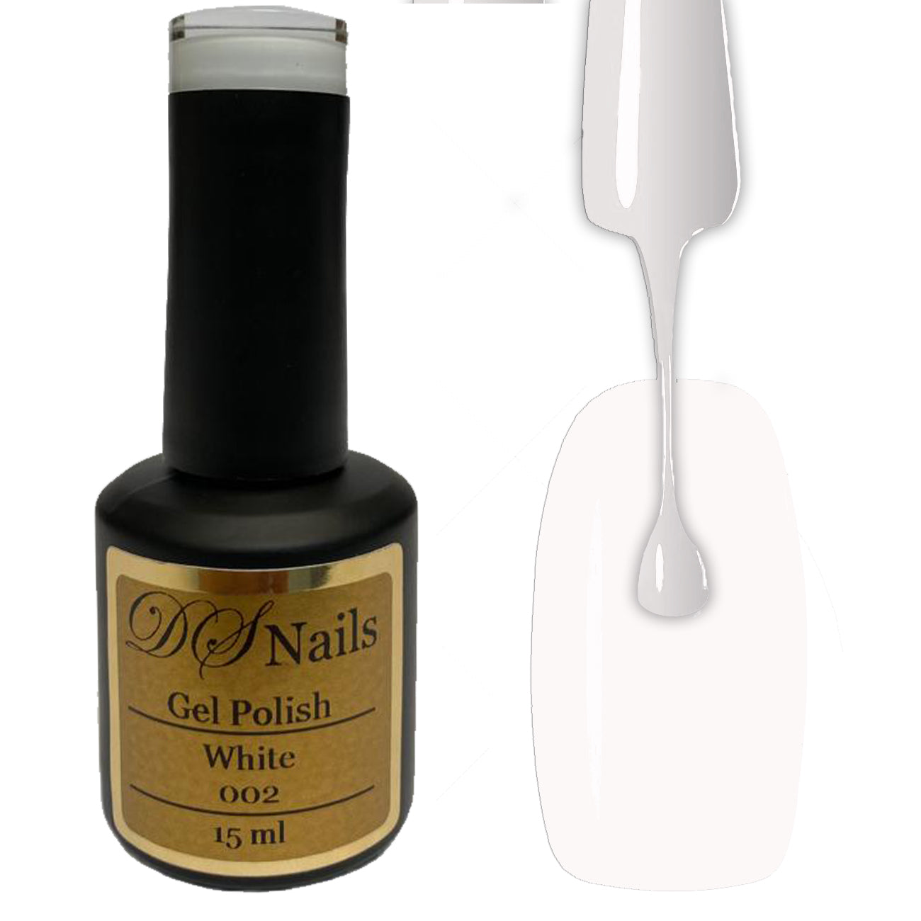 DS Nails White Soak off Gel Polish 15ml