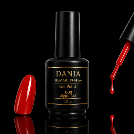 DANIÀ Gel Polish 003 Signal Red 15 ml