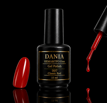 007 Classic Red | Gel Polish HEMA & TPO Free 15ml