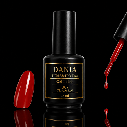 DANIÀ Gel Polish 007 Classic Red 15 ml