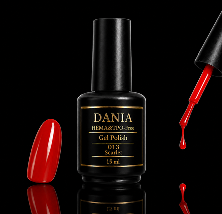 013 Scarlet | Gel Polish HEMA & TPO Free 15ml