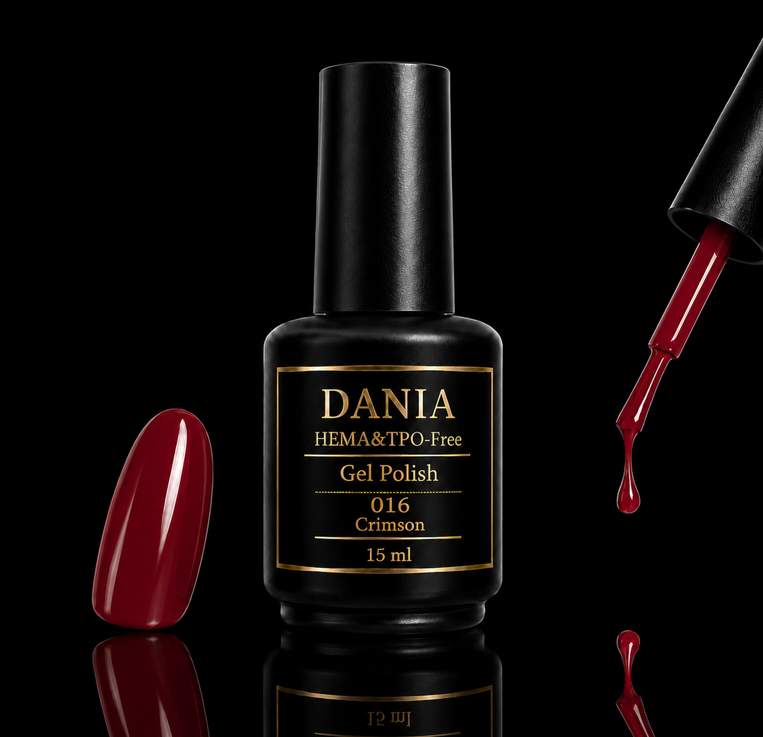 DANIÀ Gel Polish 016 Crimson 15 ml