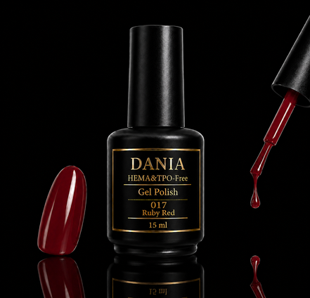 DANIÀ Gel Polish 017 Ruby Red 15 ml
