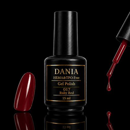 DANIÀ Gel Polish 017 Ruby Red 15 ml