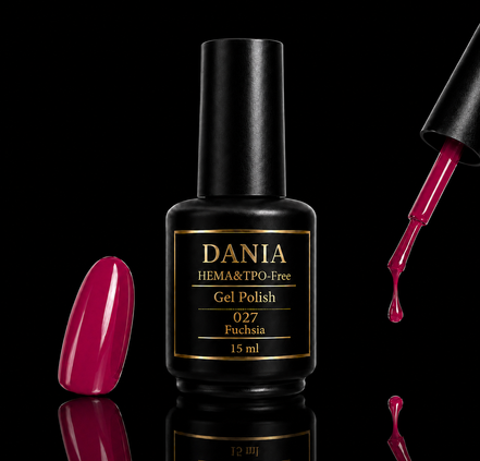 027 Fuchsia | Gel Polish HEMA & TPO Free 15ml
