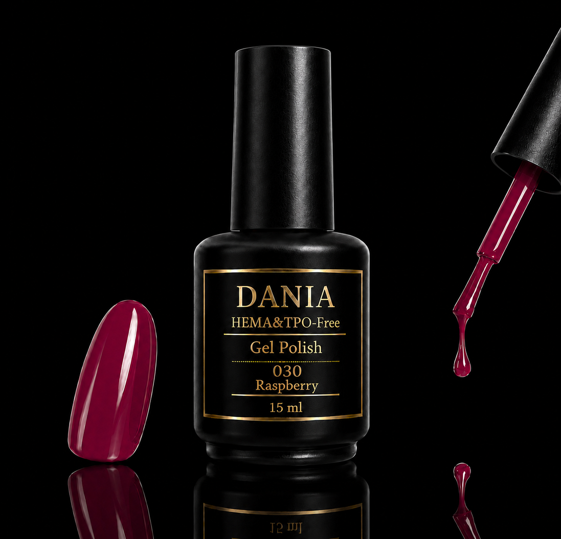 030 Raspberry | Gel Polish HEMA & TPO Free 15ml