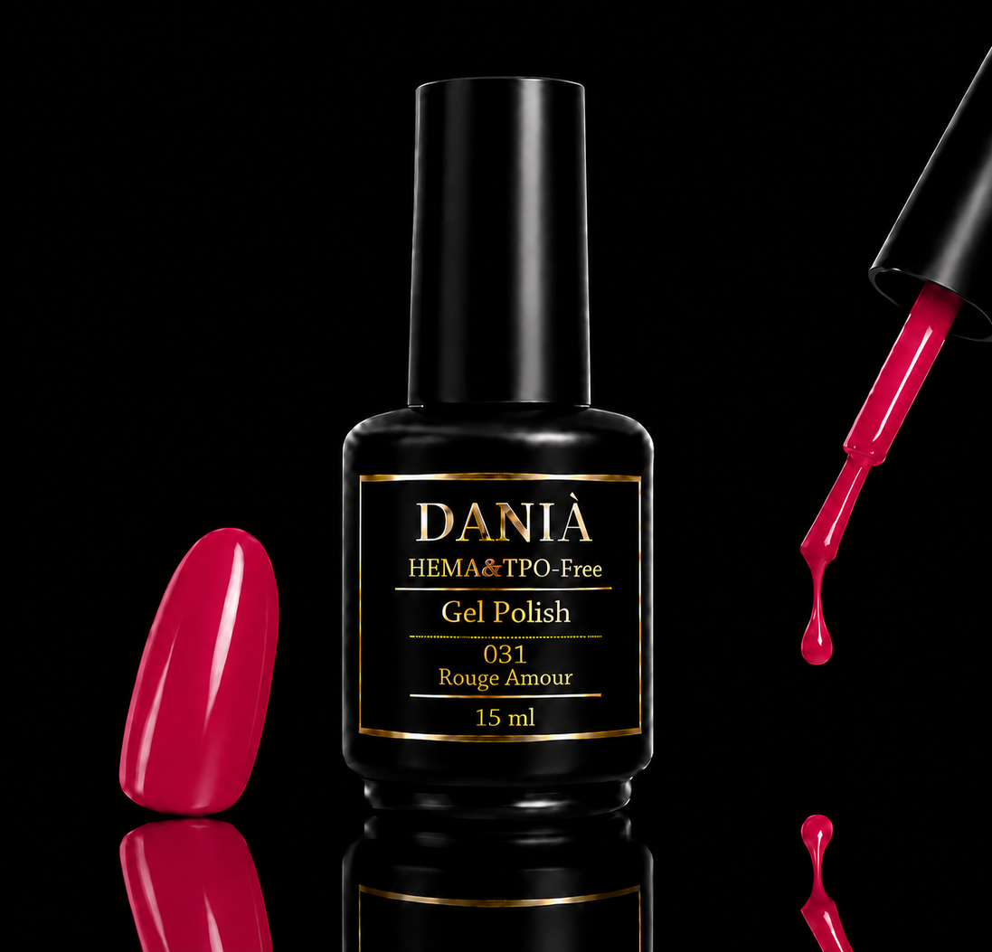 031 Rouge Amour | Gel Polish HEMA & TPO Free 15ml