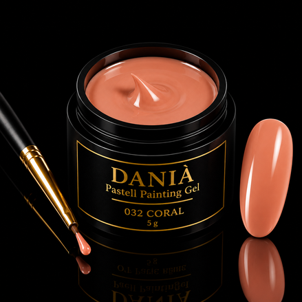 DANIÀ 032 Coral Pastell Painting Gel 5g