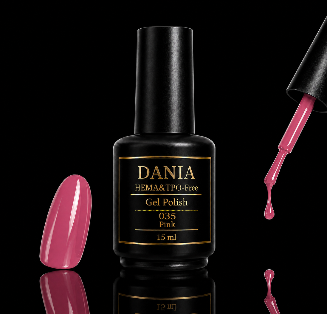035 Pink | Gel Polish HEMA & TPO Free 15ml