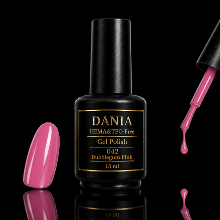 DANIÀ Gel Polish 042 Bubblegum Pink 15 ml
