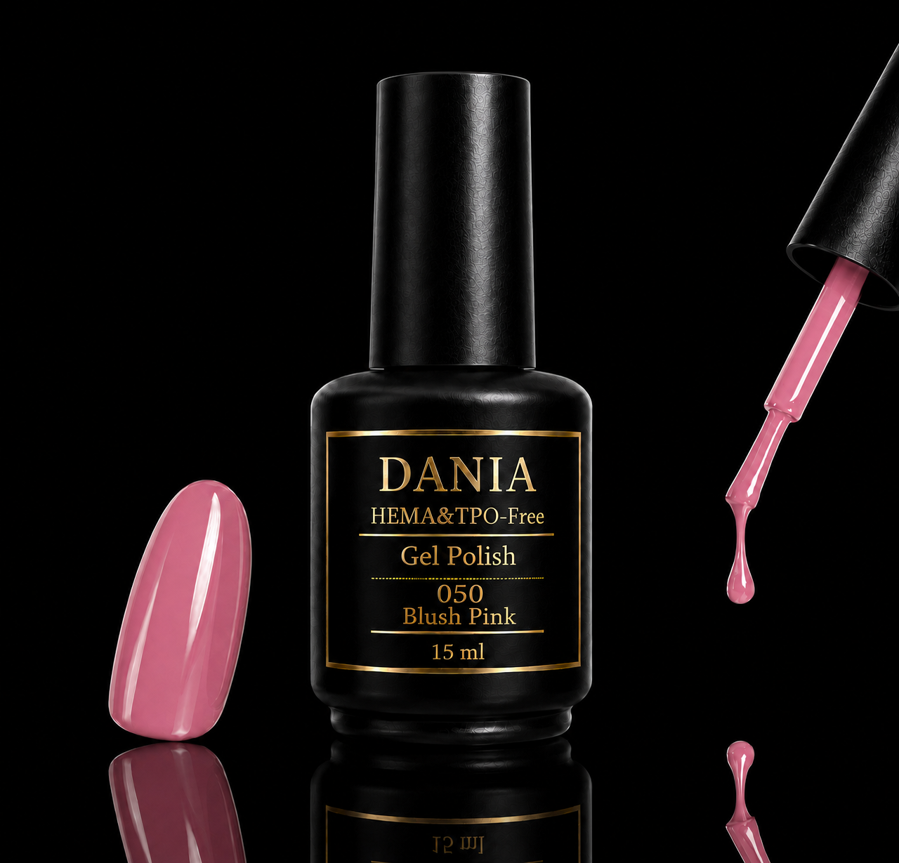 050 Blush Pink | Gel Polish HEMA & TPO Free 15ml