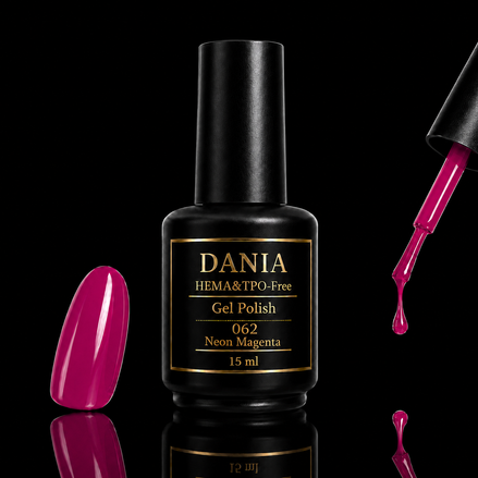 DANIÀ Gel Polish 062 Neon Magenta 15 ml