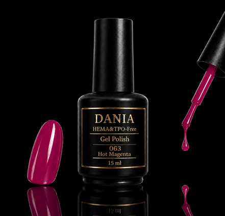 063 Hot Magenta | Gel Polish HEMA & TPO Free 15 ml