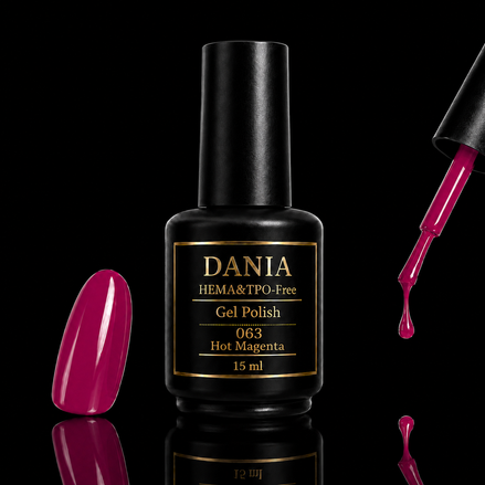 DANIÀ Gel Polish 063 Hot Magenta 15 ml