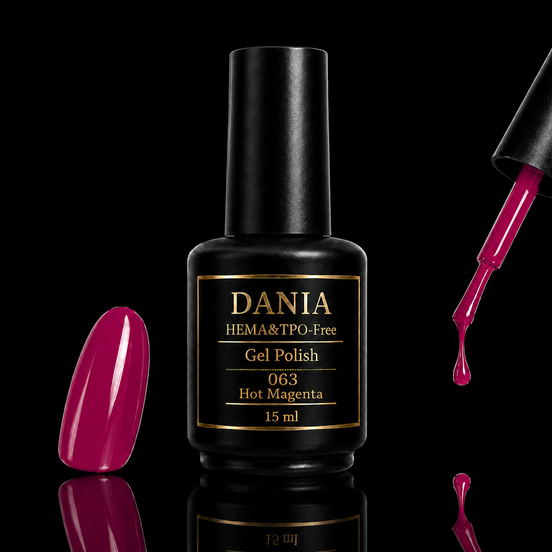DANIÀ Gel Polish 063 Hot Magenta 15 ml