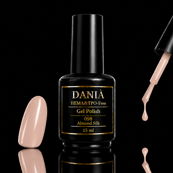 098 Almond Silk | Gel Polish HEMA & TPO Free 15ml
