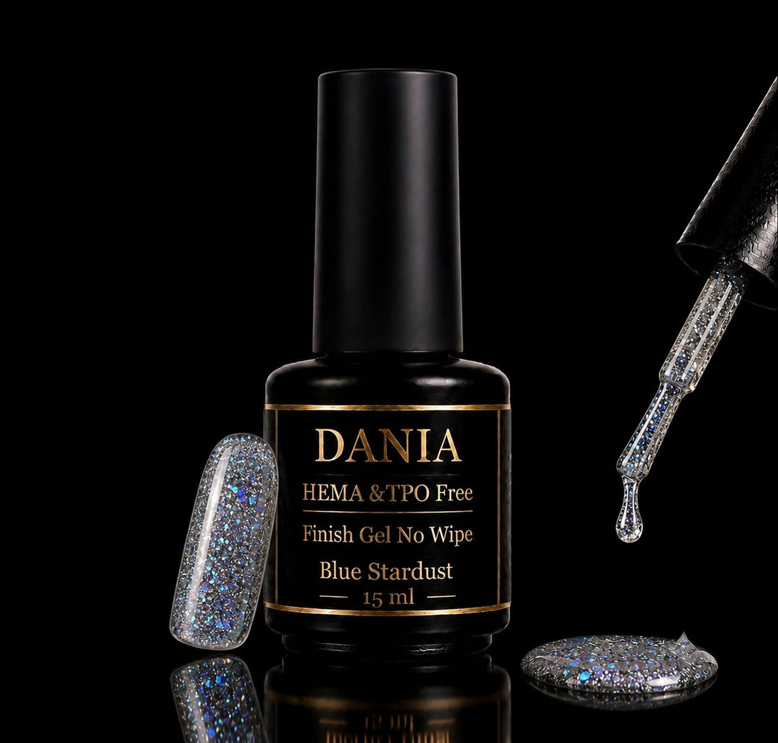Blue Stardust – Finish Gel No Wipe 15ml