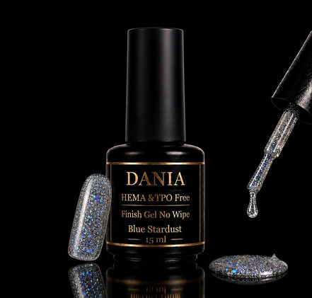 Blue Stardust – Finish Gel No Wipe 15ml