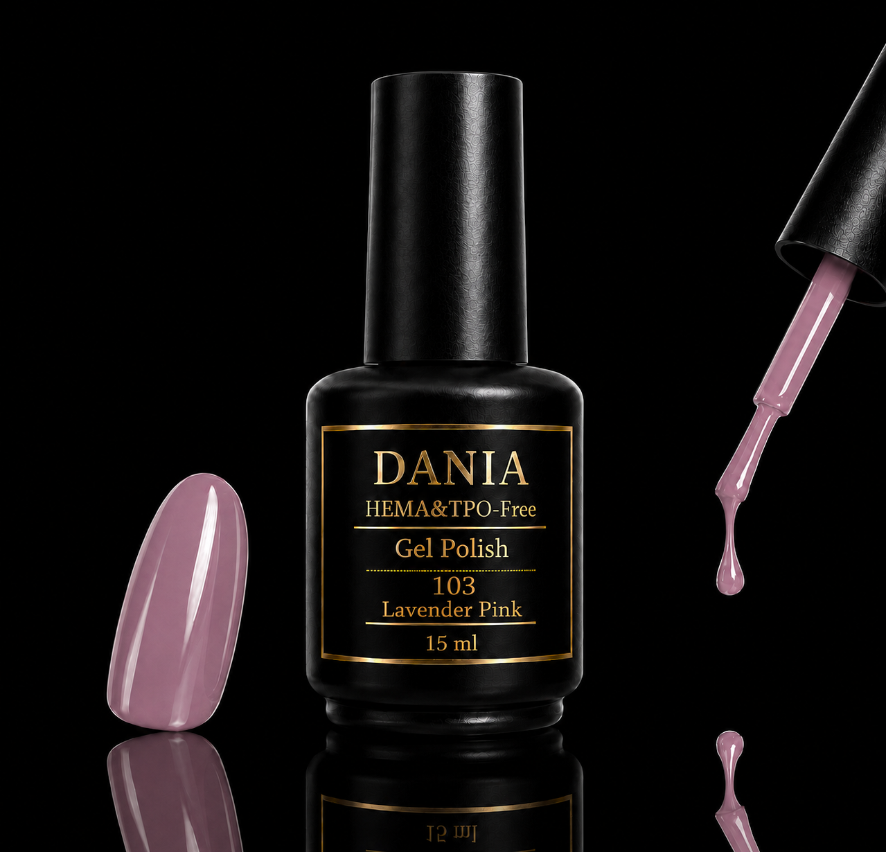 103 Lavender Pink | Gel Polish HEMA & TPO Free 15ml