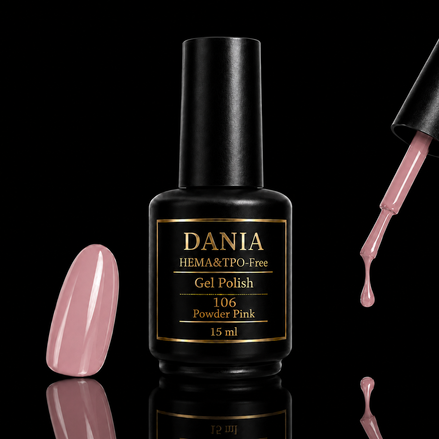 DANIÀ Gel Polish 106 Powder Pink 15 ml