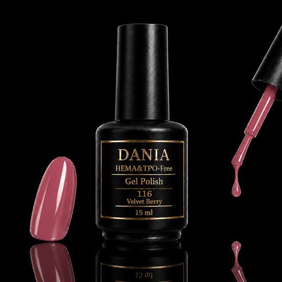 DANIÀ Gel Polish 116 Velvet Berry 15 ml
