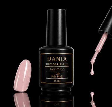 120 Pale Pink | Gel Polish HEMA & TPO Free 15ml