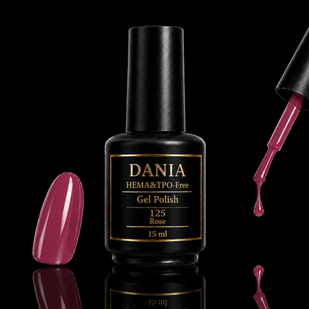 DANIÀ Gel Polish 125 Rose 15 ml