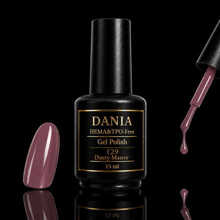 DANIÀ Gel Polish 129 Dusty Mauve 15 ml