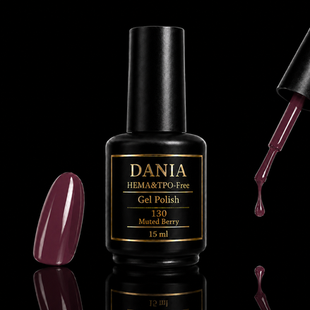 DANIÀ Gel Polish 130 Muted Berry 15 ml