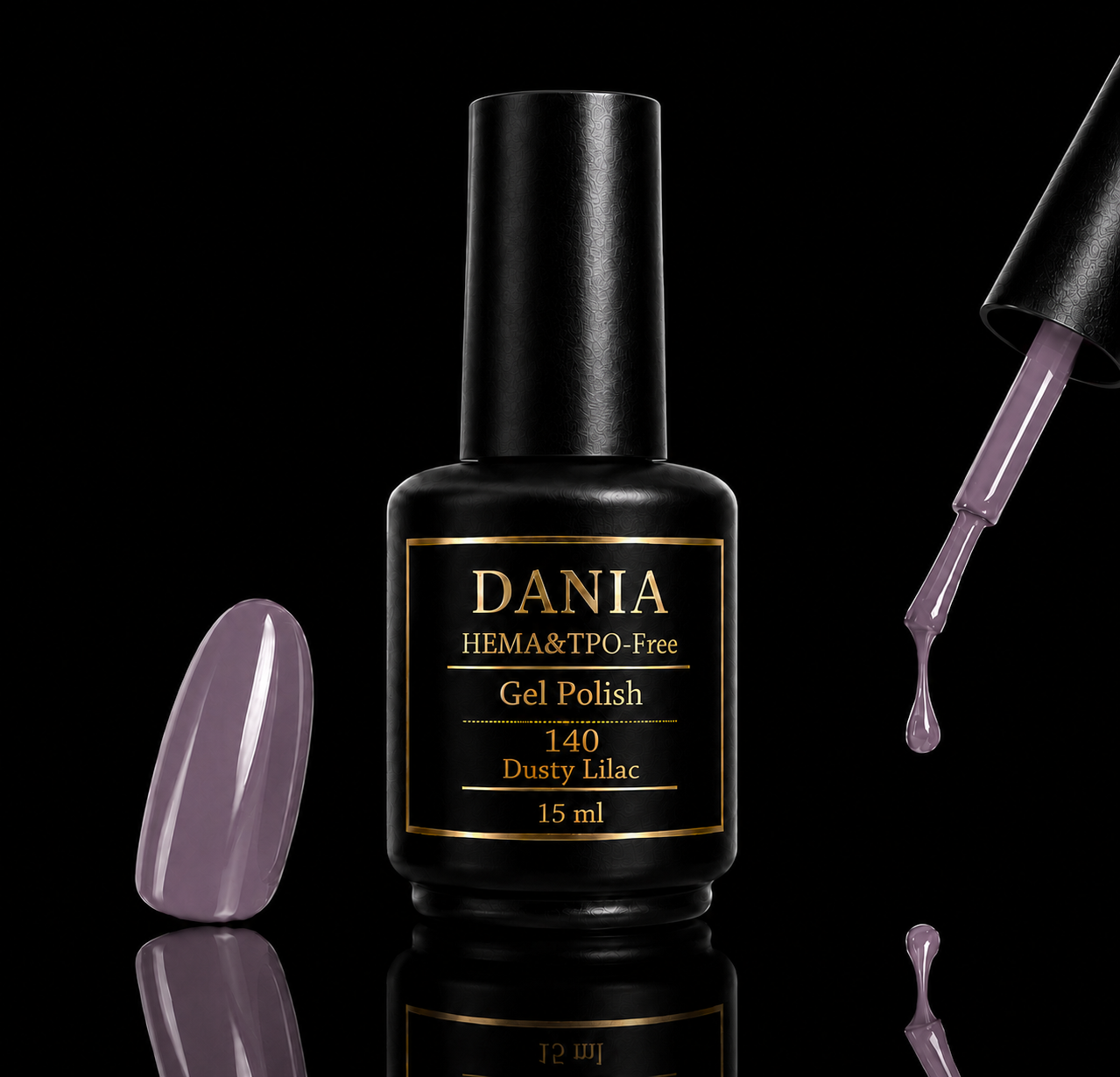 140 Dusty Lilac | Gel Polish HEMA & TPO Free 15ml