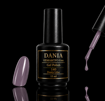 140 Dusty Lilac | Gel Polish HEMA & TPO Free 15ml