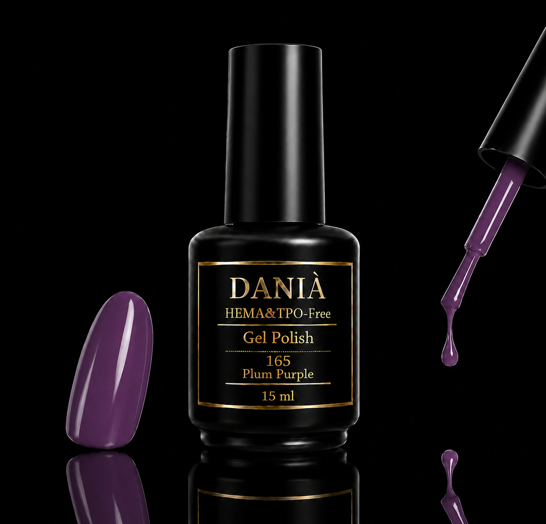 DANIÀ Gel Polish 165 Plum Purple 15 ml
