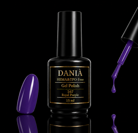 DANIÀ Gel Polish 167 Royal Purple 15 ml
