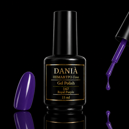 DANIÀ Gel Polish 167 Royal Purple 15 ml