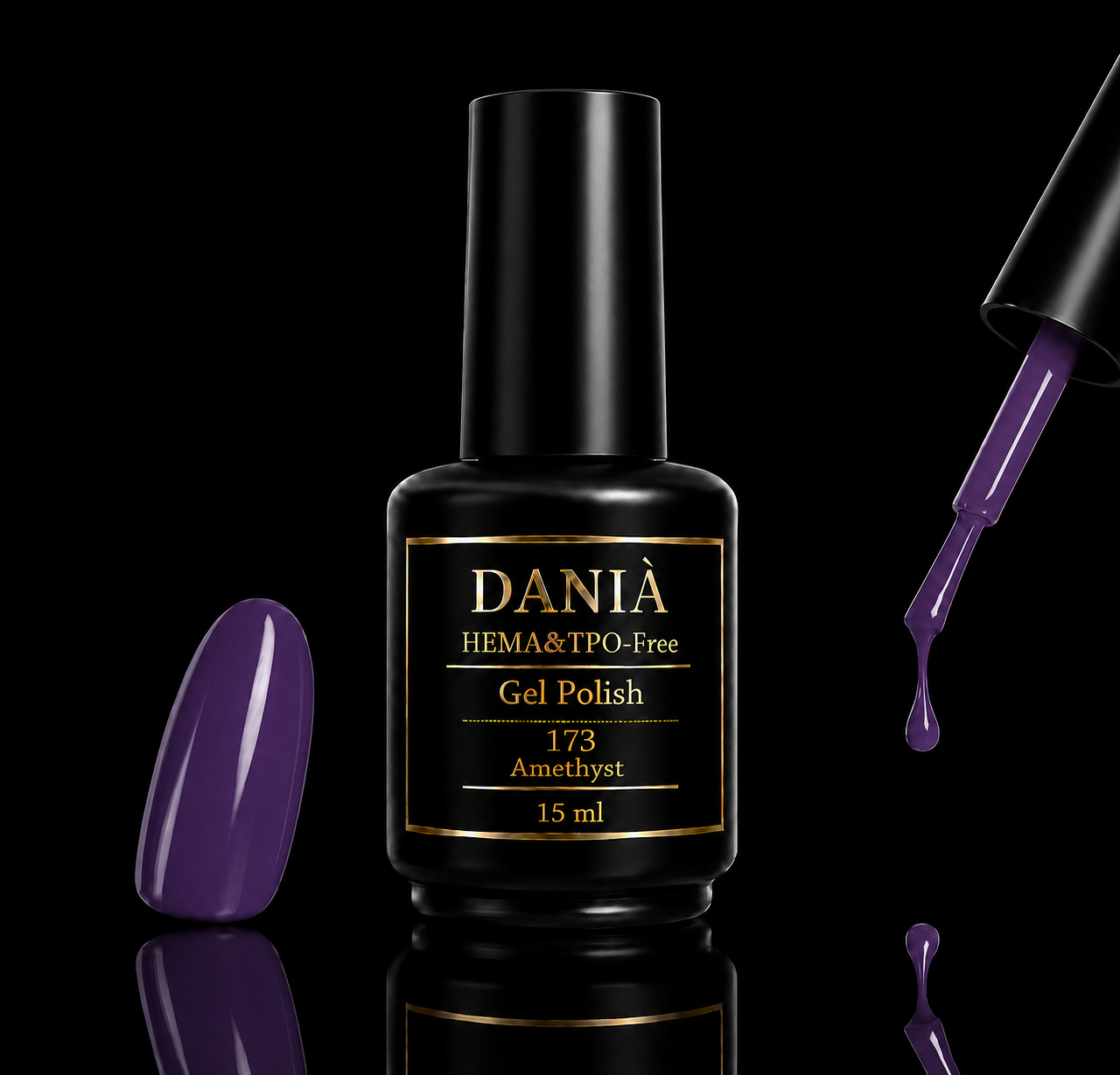 DANIÀ Gel Polish 173 Amethyst 15 ml