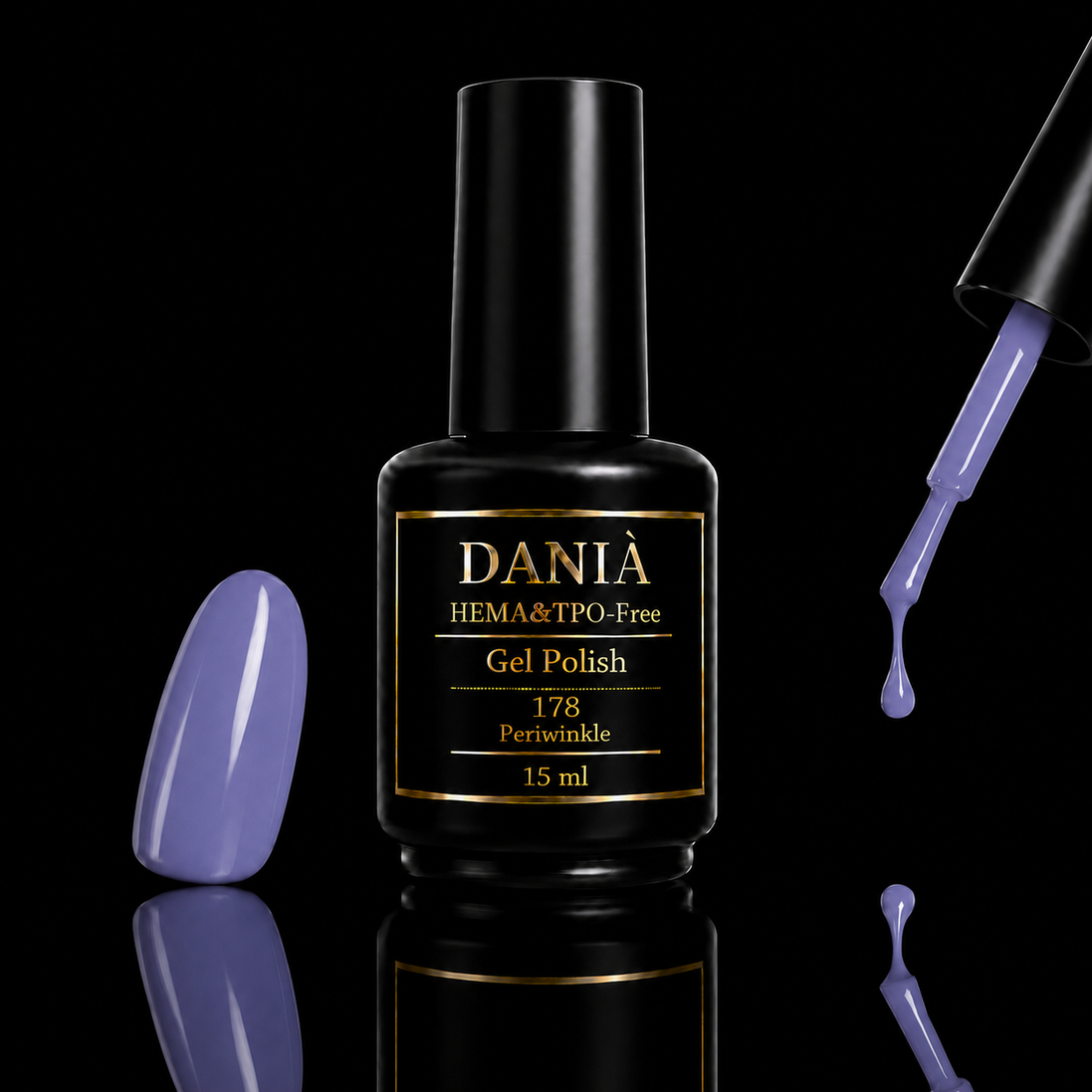 DANIÀ Gel Polish 178 Periwinkle 15 ml