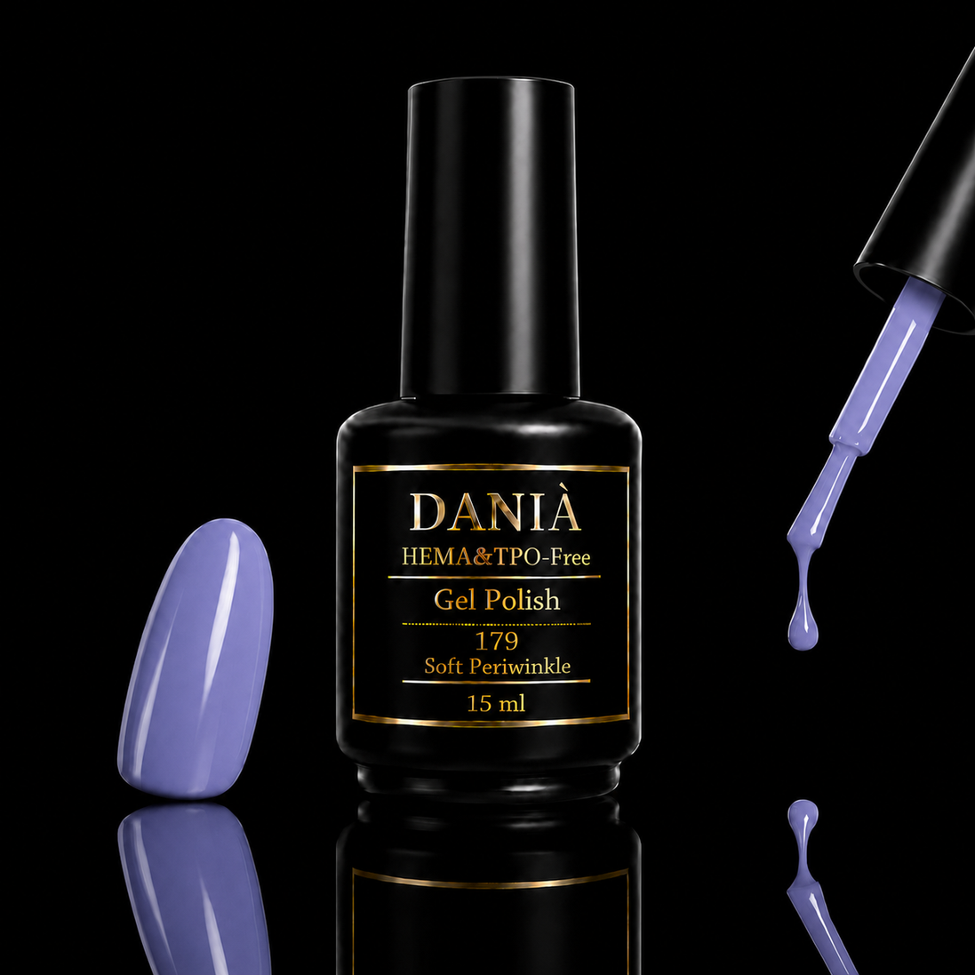 DANIÀ Gel Polish 179 Soft Periwinkle 15 ml