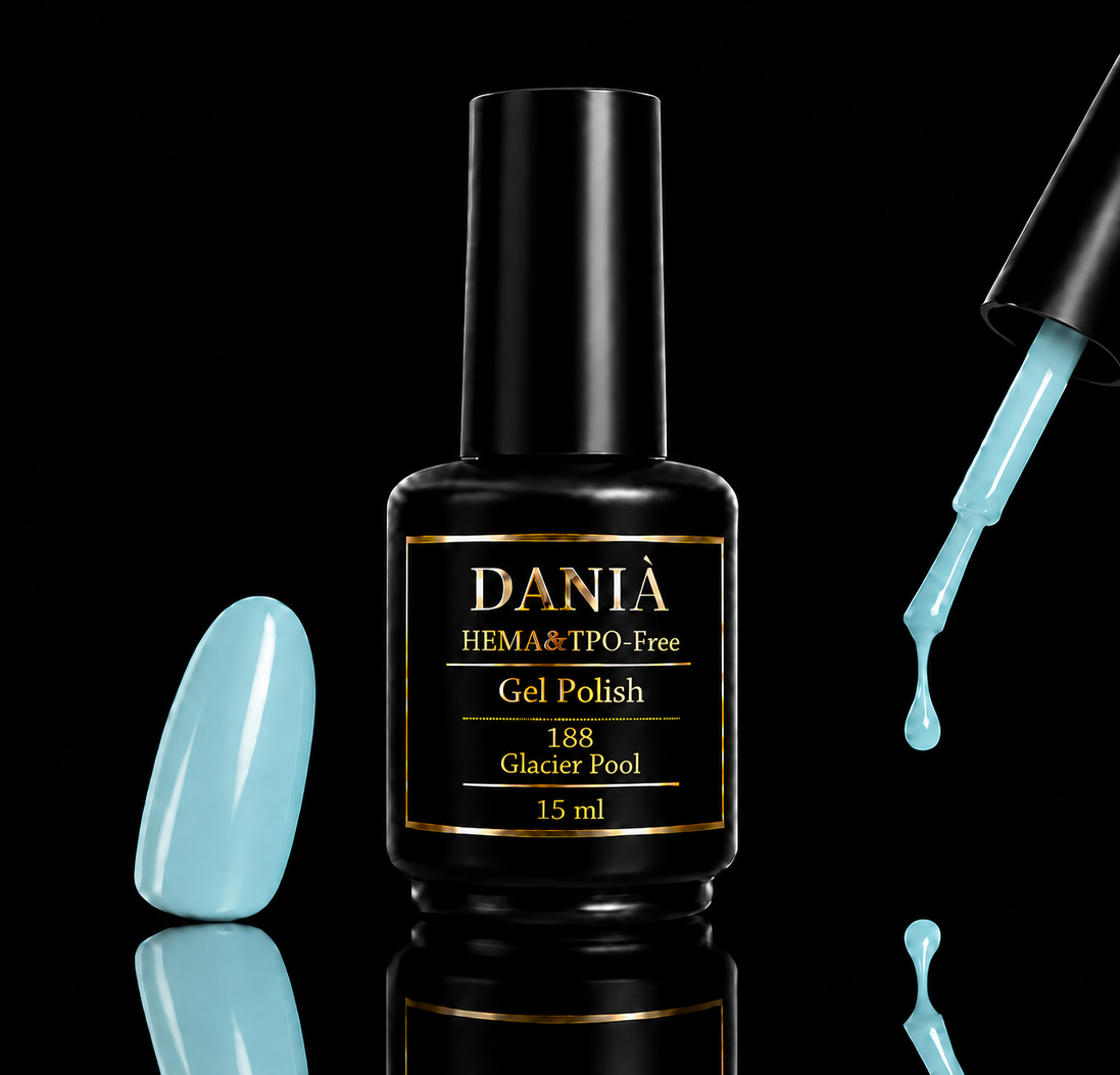 188 Glacier Pool | Gel Polish HEMA & TPO Free 15ml