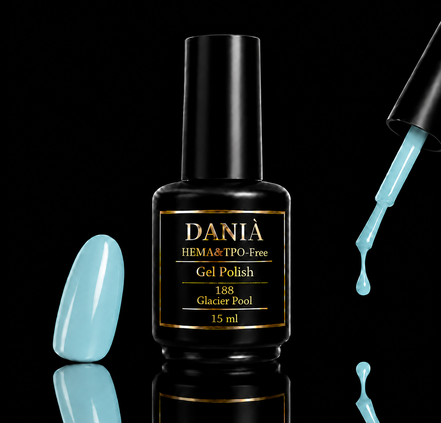 188 Glacier Pool | Gel Polish HEMA & TPO Free 15ml