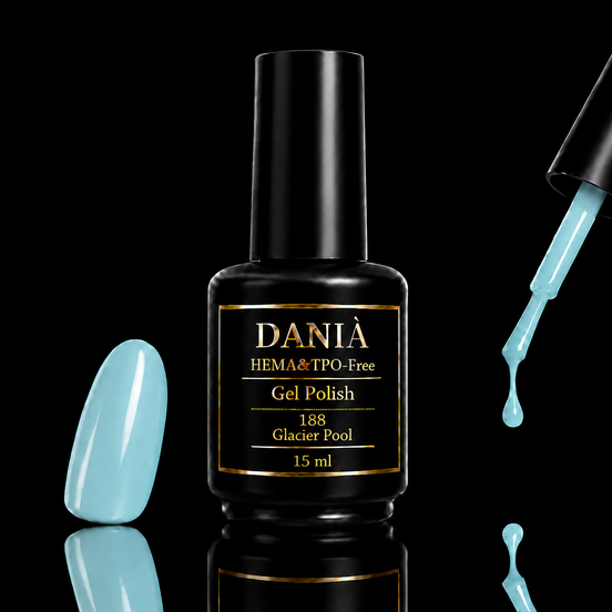 188 Glacier Pool | Gel Polish HEMA & TPO Free 15ml