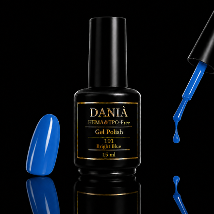 DANIÀ Gel Polish 191 Bright Blue 15 ml