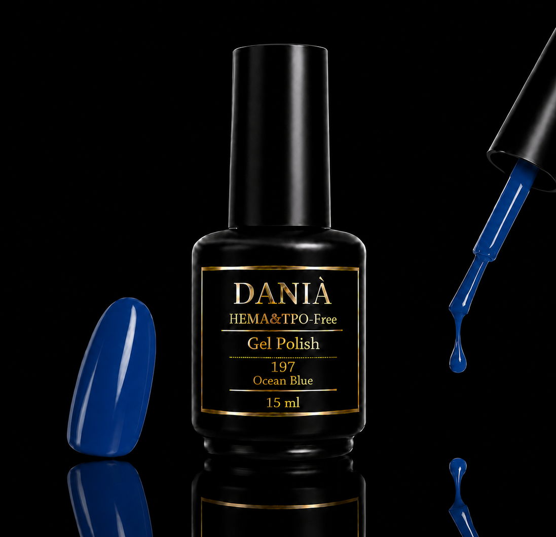 DANIÀ Gel Polish 197 Ocean Blue 15 ml