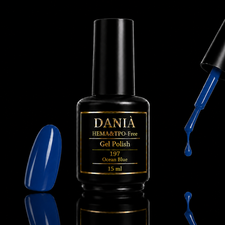 DANIÀ Gel Polish 197 Ocean Blue 15 ml