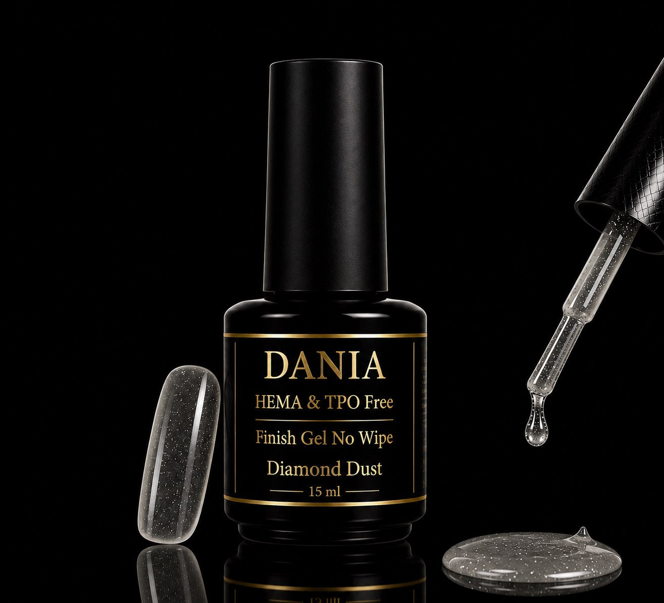 Diamond Dust – Finish Gel No Wipe 15ml