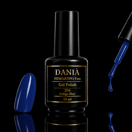 DANIÀ Gel Polish 204 Indigo Blue 15 ml