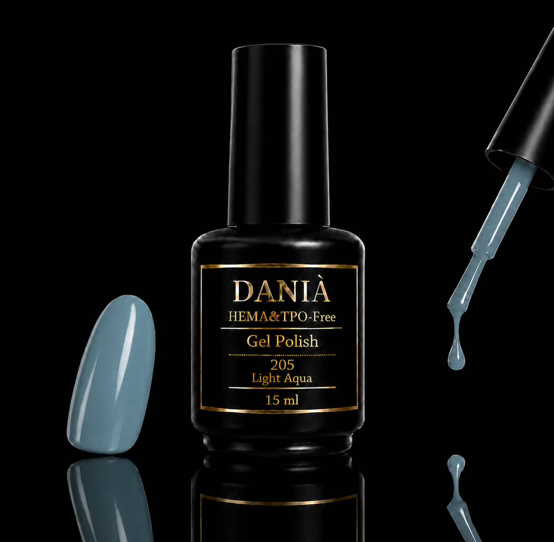 DANIÀ Gel Polish 205 Light Aqua 15 ml