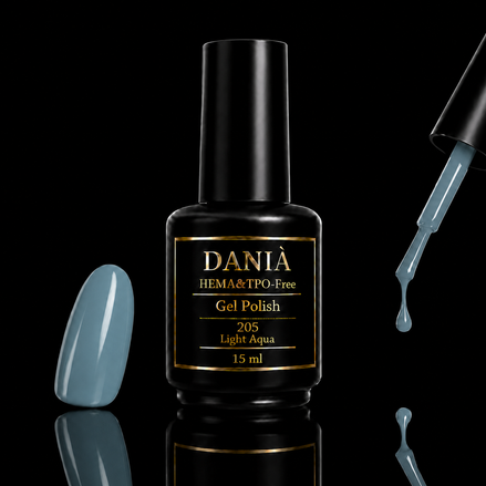 DANIÀ Gel Polish 205 Light Aqua 15 ml