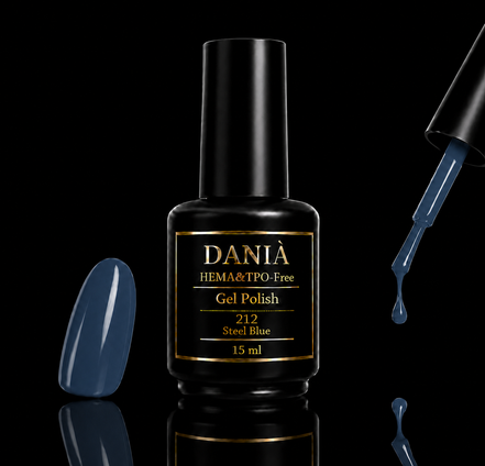DANIÀ Gel Polish 212 Steel Blue 15 ml
