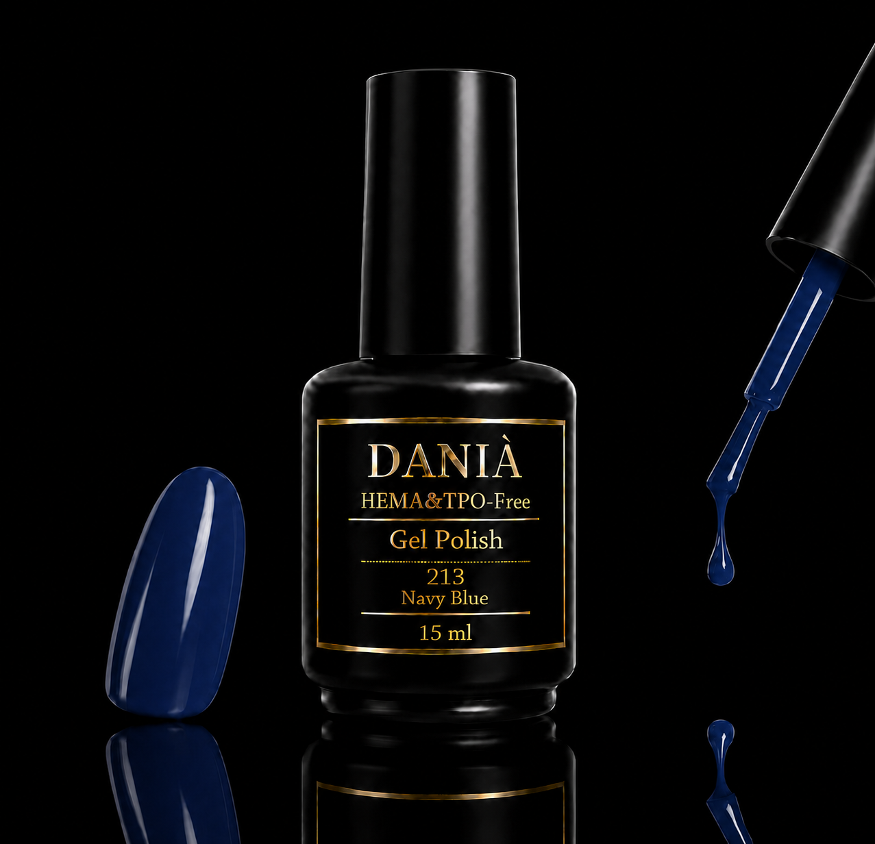 DANIÀ Gel Polish 213 Navy Blue 15 ml