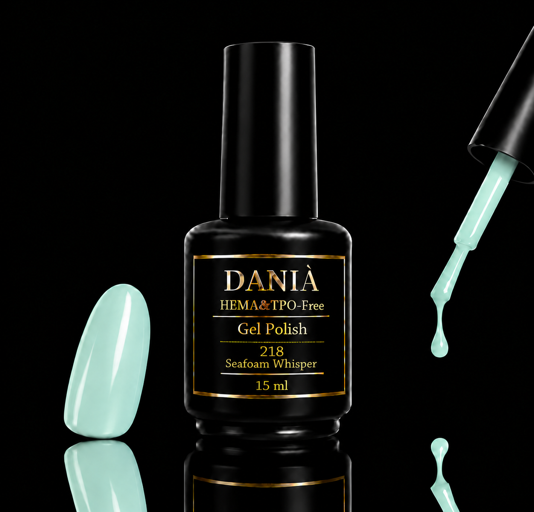 218 Seafoam Whisper | Gel Polish HEMA & TPO Free 15ml